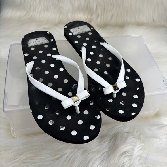 KATE  SPADE THONG SANDALS SIZE 8 WOMAN - Picture 1 of 6